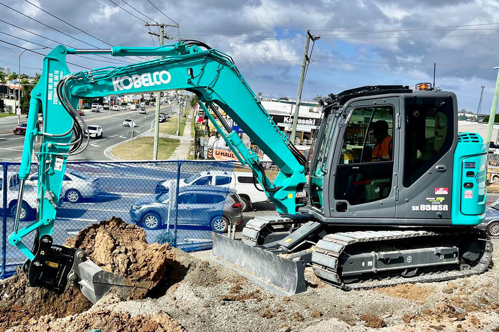 Kobelco SK85MSR-7 hire gold coast